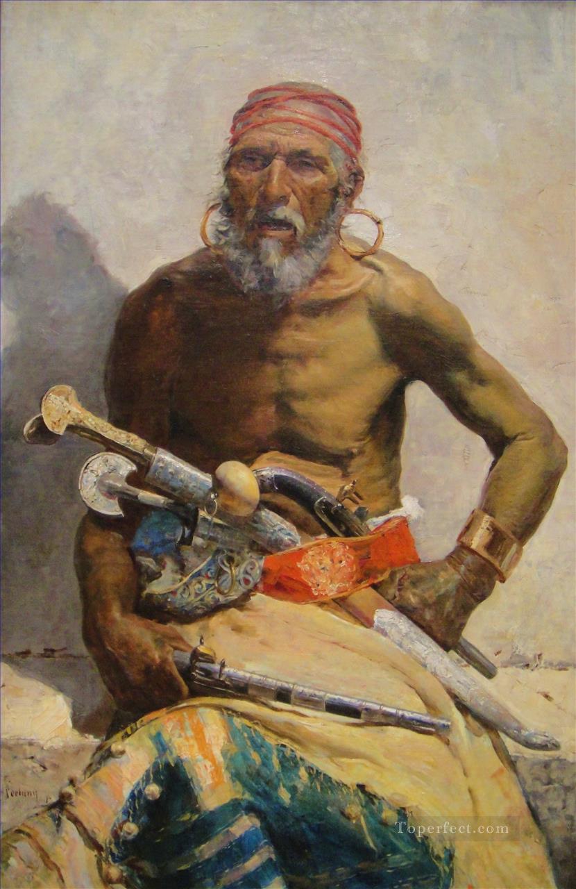 mariano fortuny arab chief Oil Paintings